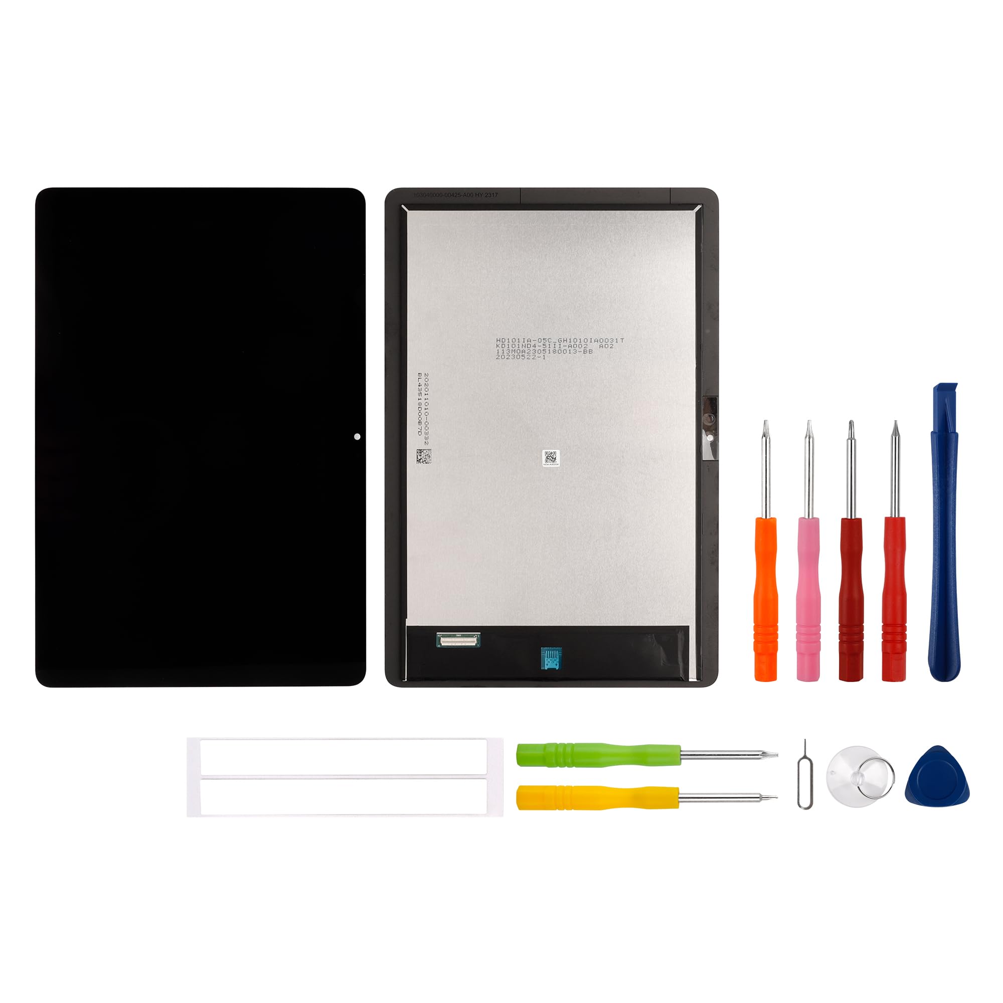 Ersatz LCD Display für Fire HD 10 13th Gen 2023 Tablet (Schwarz Ohne Rahmen) LCD Display Touchscreen Digital Assembly + Werkzeugsatz