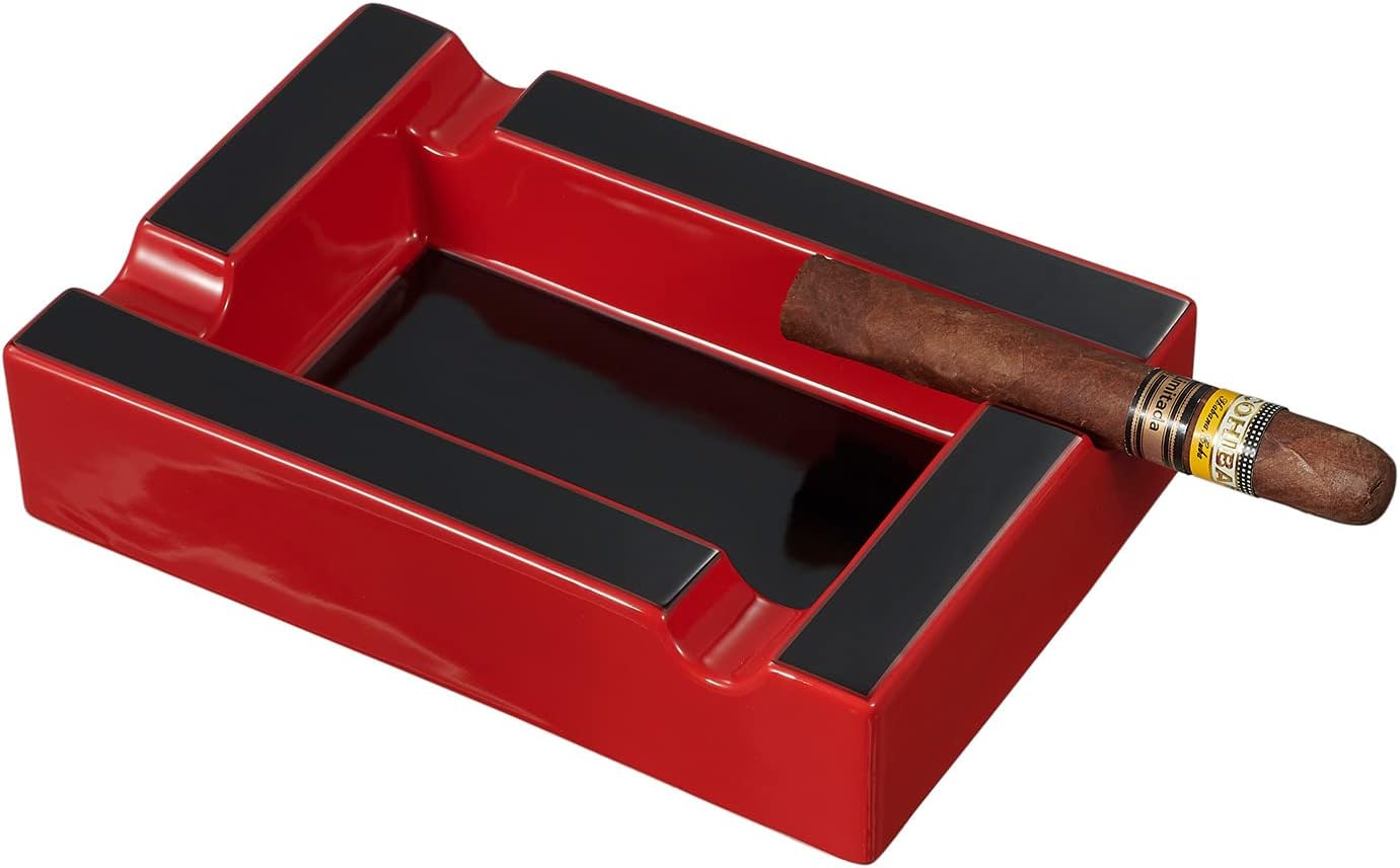 Personalized Visol Wesley Rectangular Ceramic Ashtray…