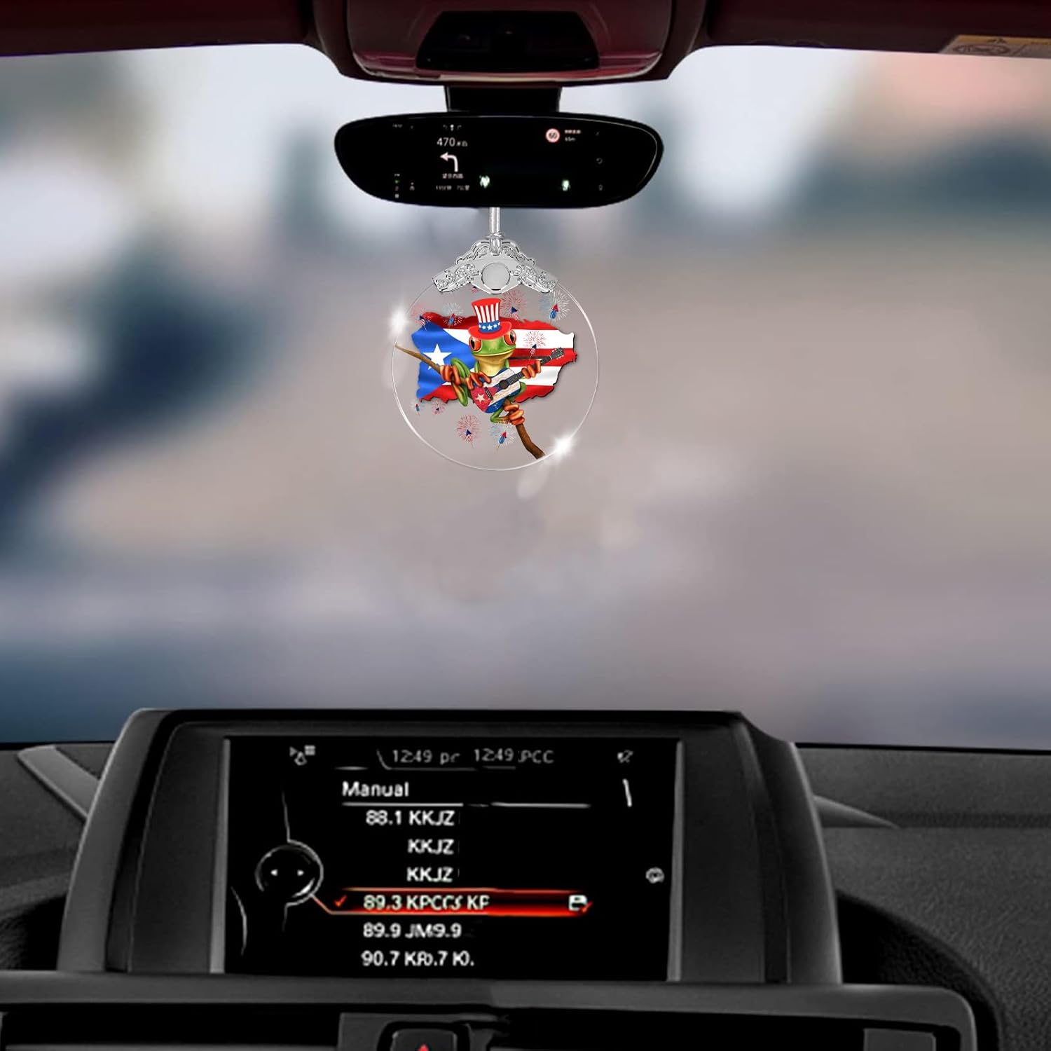 Christmas Ornaments Puerto Rico Gifts Coqui Frog Glass Puertos Rico Souvenirs New Home Ornament for Tree Decorations Puerto Rican Gifts for Women Men Mom Dad Friend House Warming Gift Ideas 2025 - Image 7