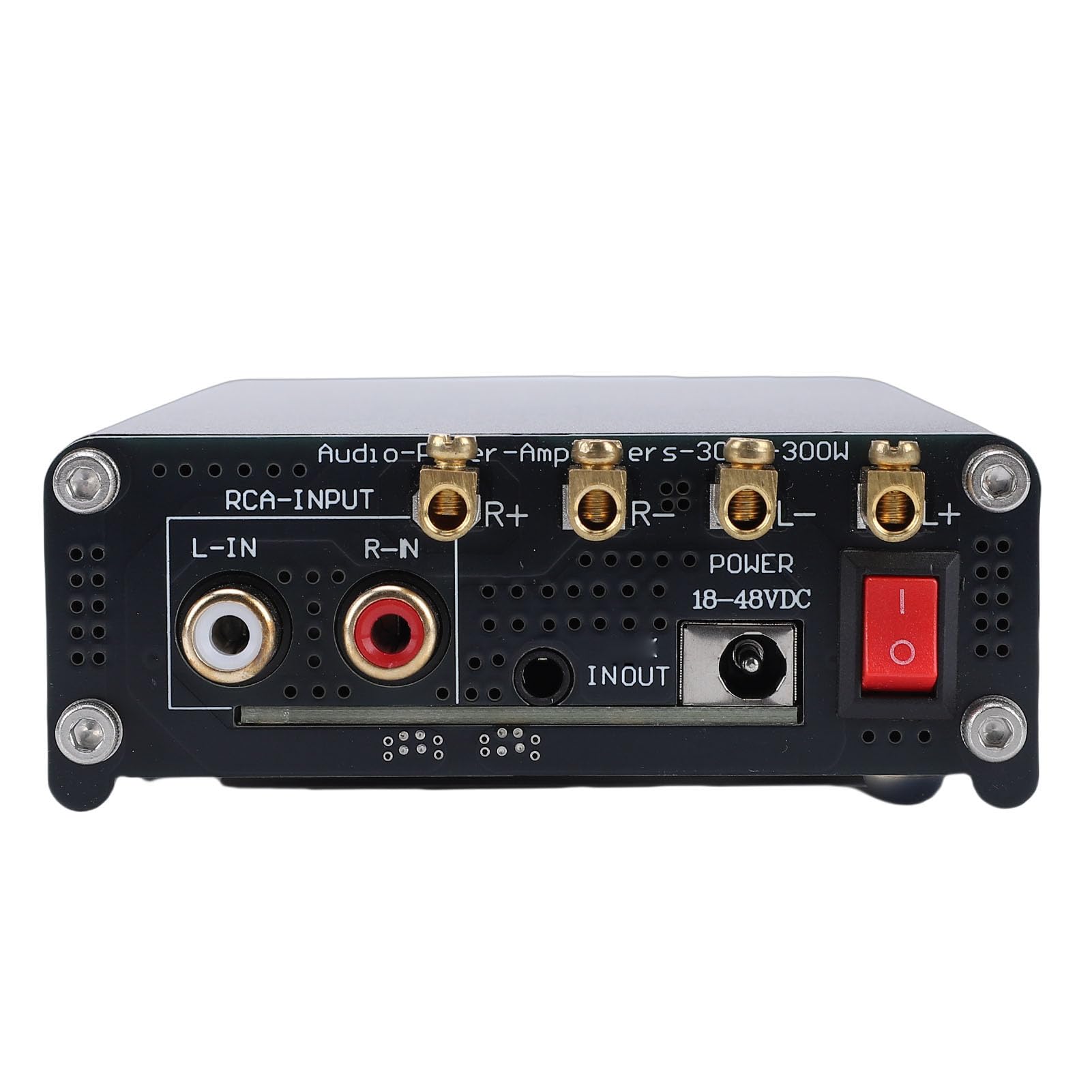 Cryfokt Amplificatore di Potenza HiFi, Amplificatore Stereo a 2 300Wx2 Classe D for Altoparlanti Domestico con TPA3255
