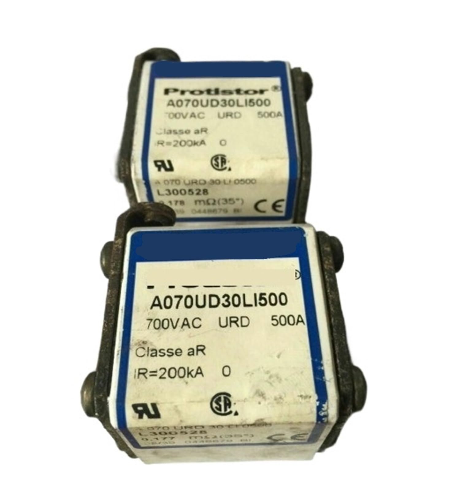 Fusibles A070UD30LI500 et M300529 pour la protection de vos installations électriques
