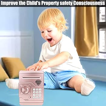 Amazon.com : Qwifyu Piggy Bank for Boys Girls, 4 5 6 7 8 9