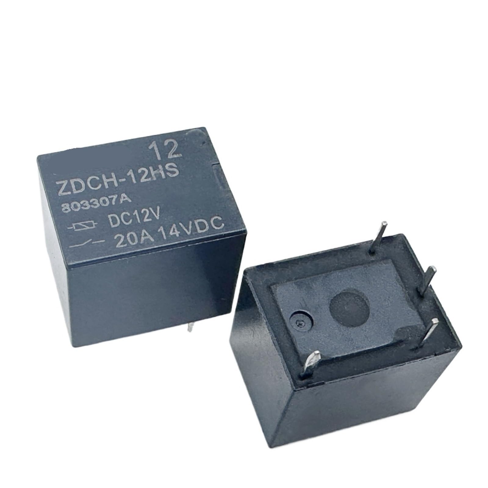 YZWRWRMKTB 1pc ZDCH-12HS (T78A-Coil:12V-20A) Relay 4pins