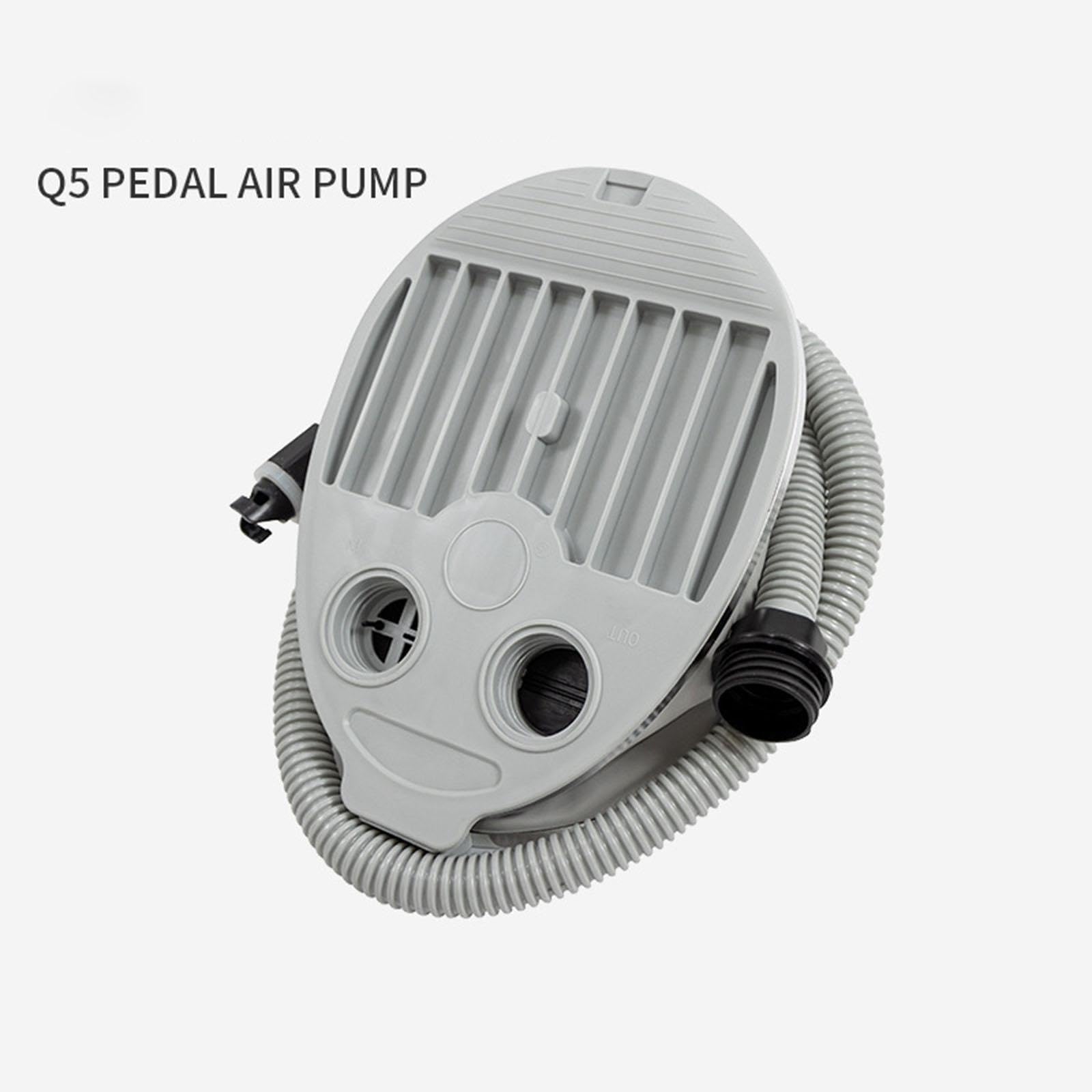 Boot Fußpumpe Aufblasbare Luftpumpe, Aufblasbare Bootspumpe Kajak Fahren, Luft Fußpumpe Mini Schritt Schnelle Inflator, Blasebalg Fußpumpe, Pumpenkajak zum Angeln Schlauchboot Schlauchboot