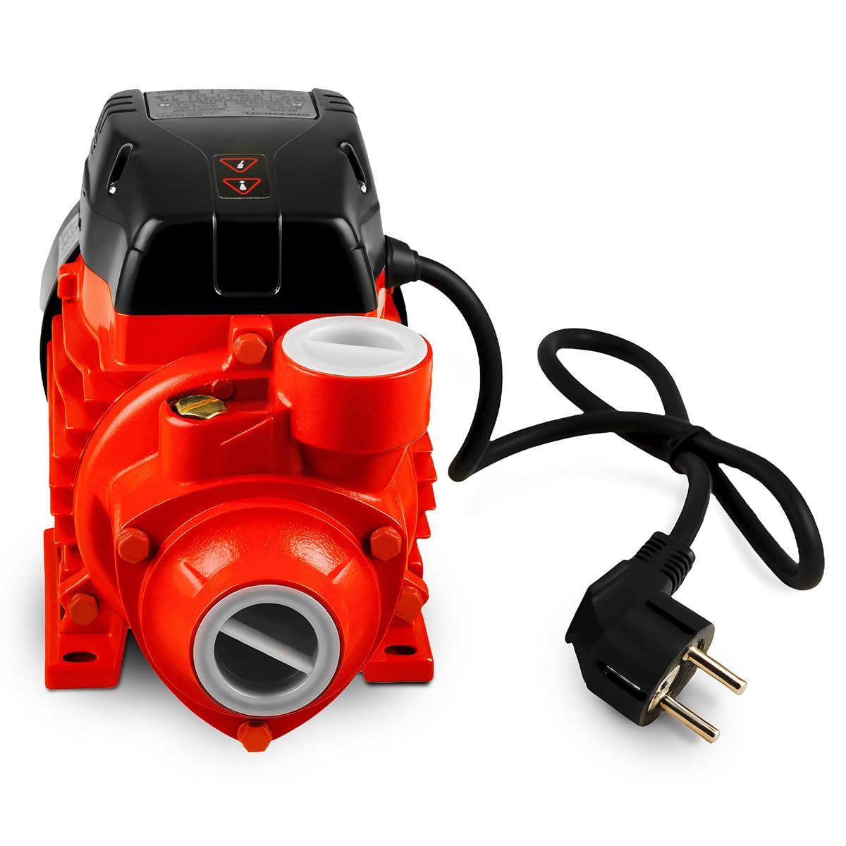 GREENCUT BA370C - Bomba de agua eléctrica de 370 W (0,5 CV) con caudal máximo de 36 L/min y altura de bombeo de hasta 38 m. Fabricada en acero inoxidable con protección IP44, extraer agua