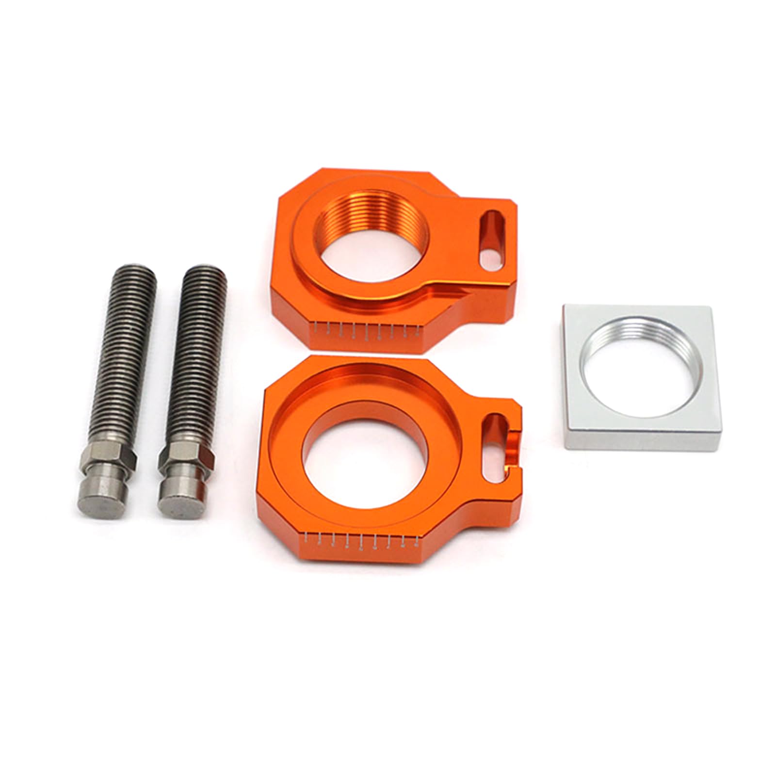 Ajusteur de chaîne de bloc amélioré pour moto - Installation facile pour 125-450SX/SXF/XCF - Outil de réglage de moto - Outil d'entretien de moto