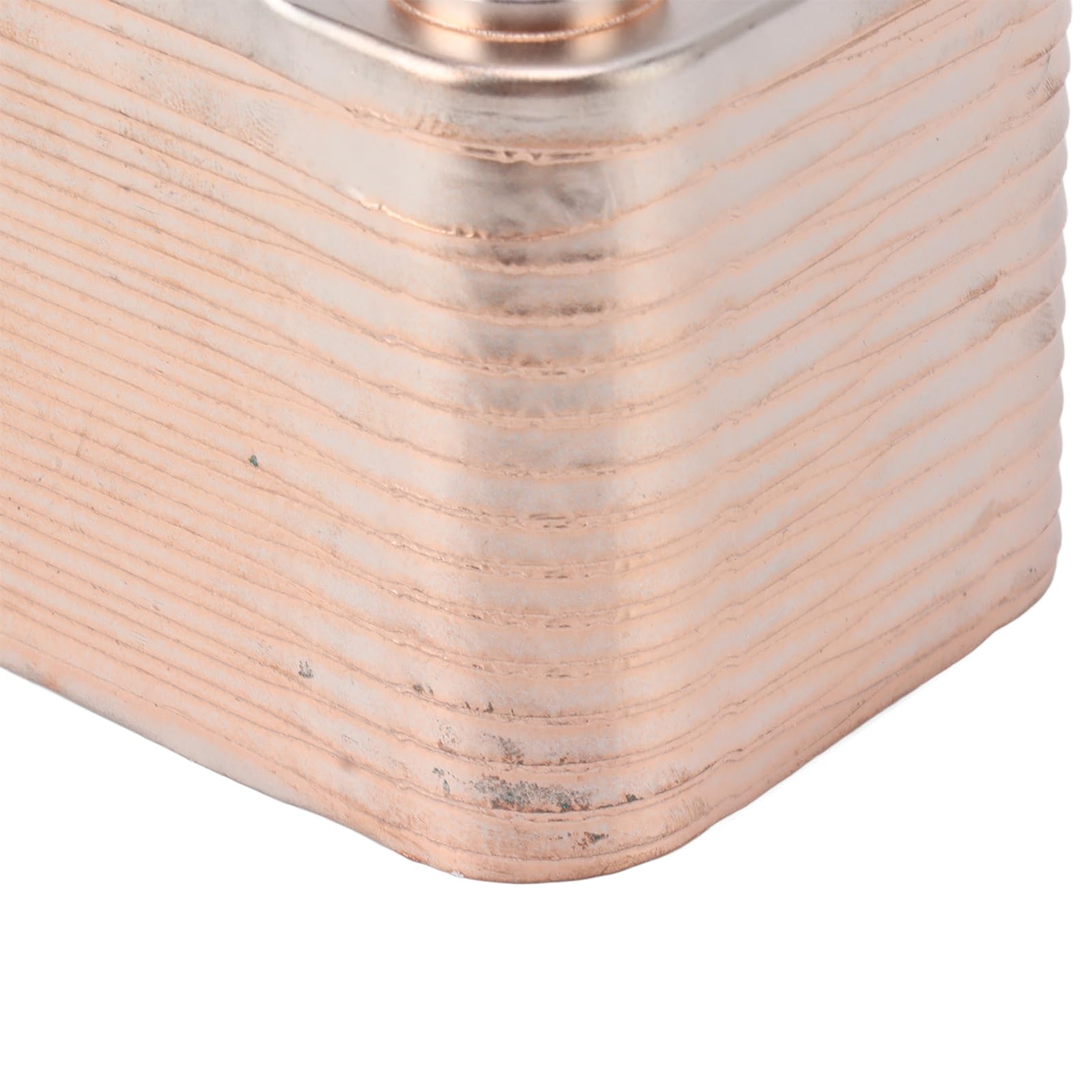 Enfriador de Mosto de 30 Placas, Intercambiador de Calor de Acero Inoxidable de Alta Eficiencia Enfriador de Contraflujo Herramienta de Enfriamiento de Cerveza con Rosca Npt 1/2 Pulgada