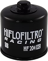 Vista 6 de HiFloFiltro HF204 Filtro de aceite estándar negro premium, individual (paquete de 2)