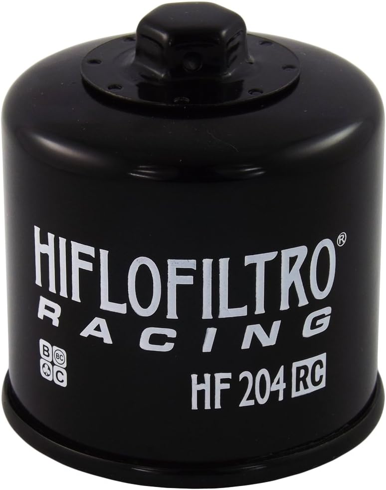 Hiflofiltro HF204RC Oil Filter, Black