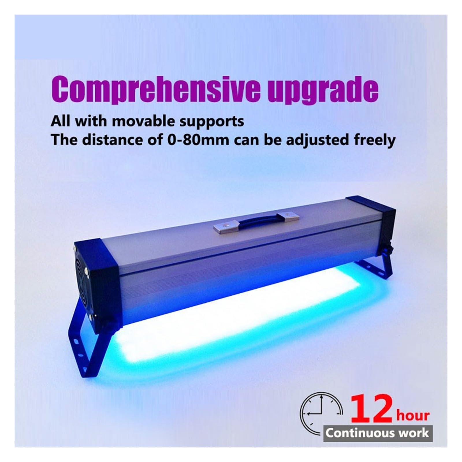 Luz LED UV, Lámpara de resina UV de 1500 W, luz de curado LED ultravioleta, 405 nm, 365 nm, 395 nm, pegamento sin sombras, resina adhesiva, soldadura, aceite verde, impresión 3D, PCB para uñas de gel