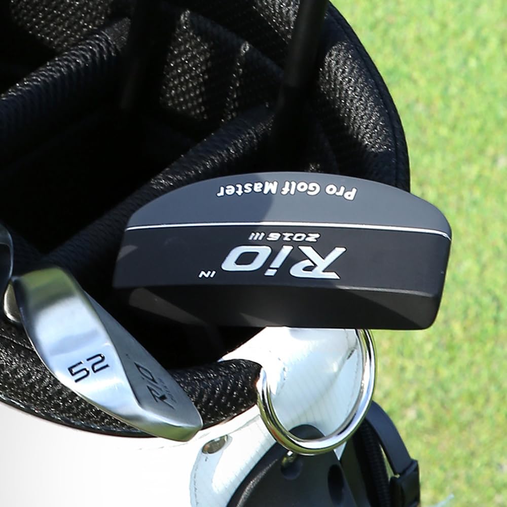 Putter da golf per adulti, uomini e donne, mazza da golf, mazza da golf, putter bastone, accessori sportivi per allenatori golfisti golf con copertura per la testa