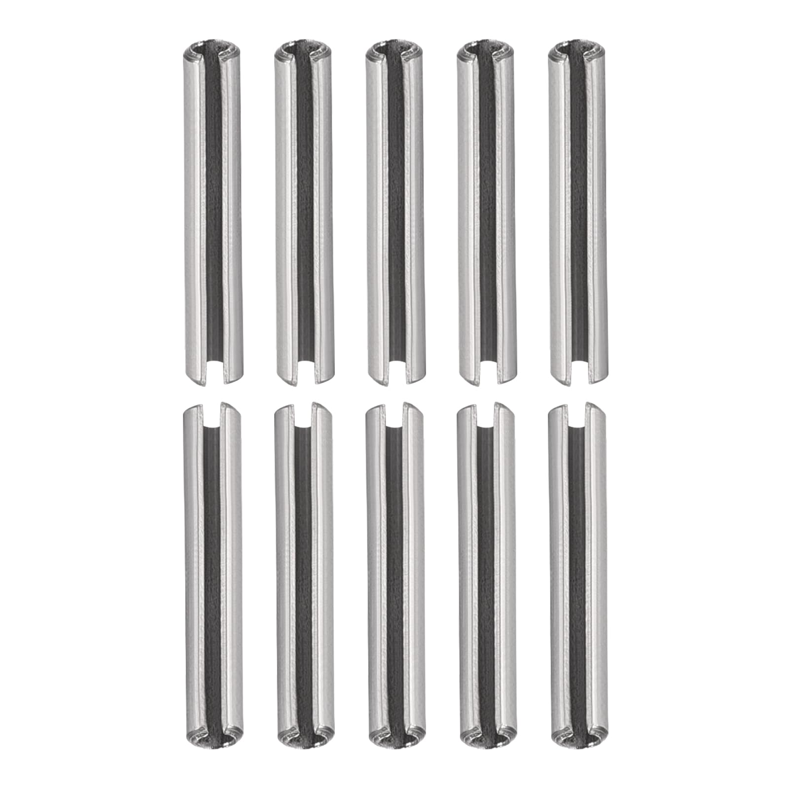 DTGN 2mmx16mm(DxL) Slotted Spring Pin, 50Pack, Good for Home Machine Fastener
