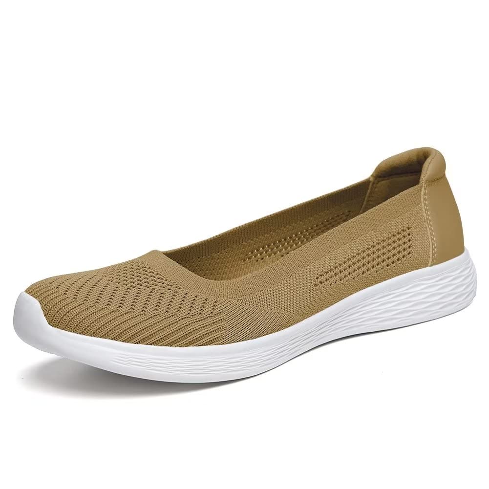 TIOSEBON Scarpe da Donna Basse, Piatte, Ultra Leggere e Traspiranti in Rete