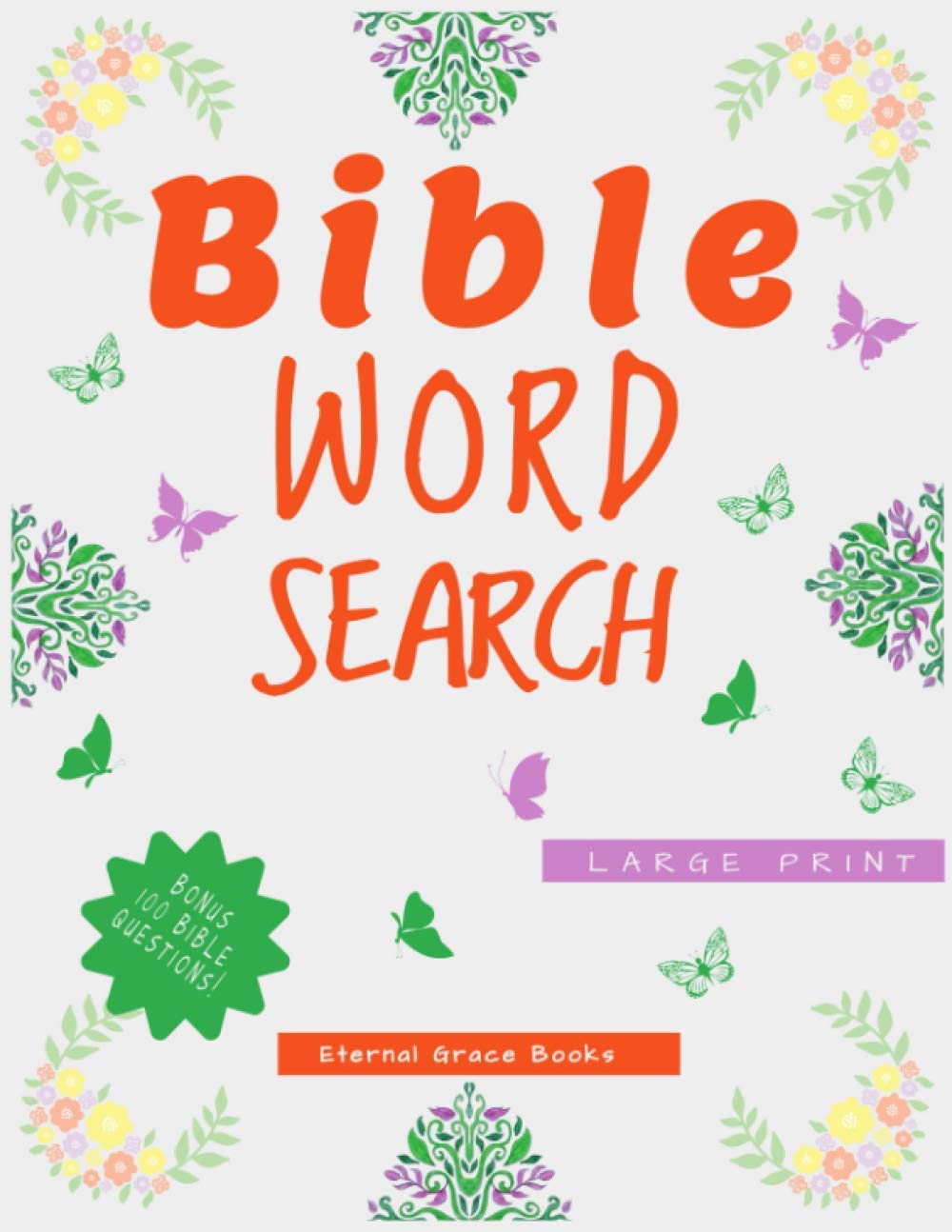 Bible word search: Bible verses puzzle book. Perfect religious gift for anyone who loves brain twisters!