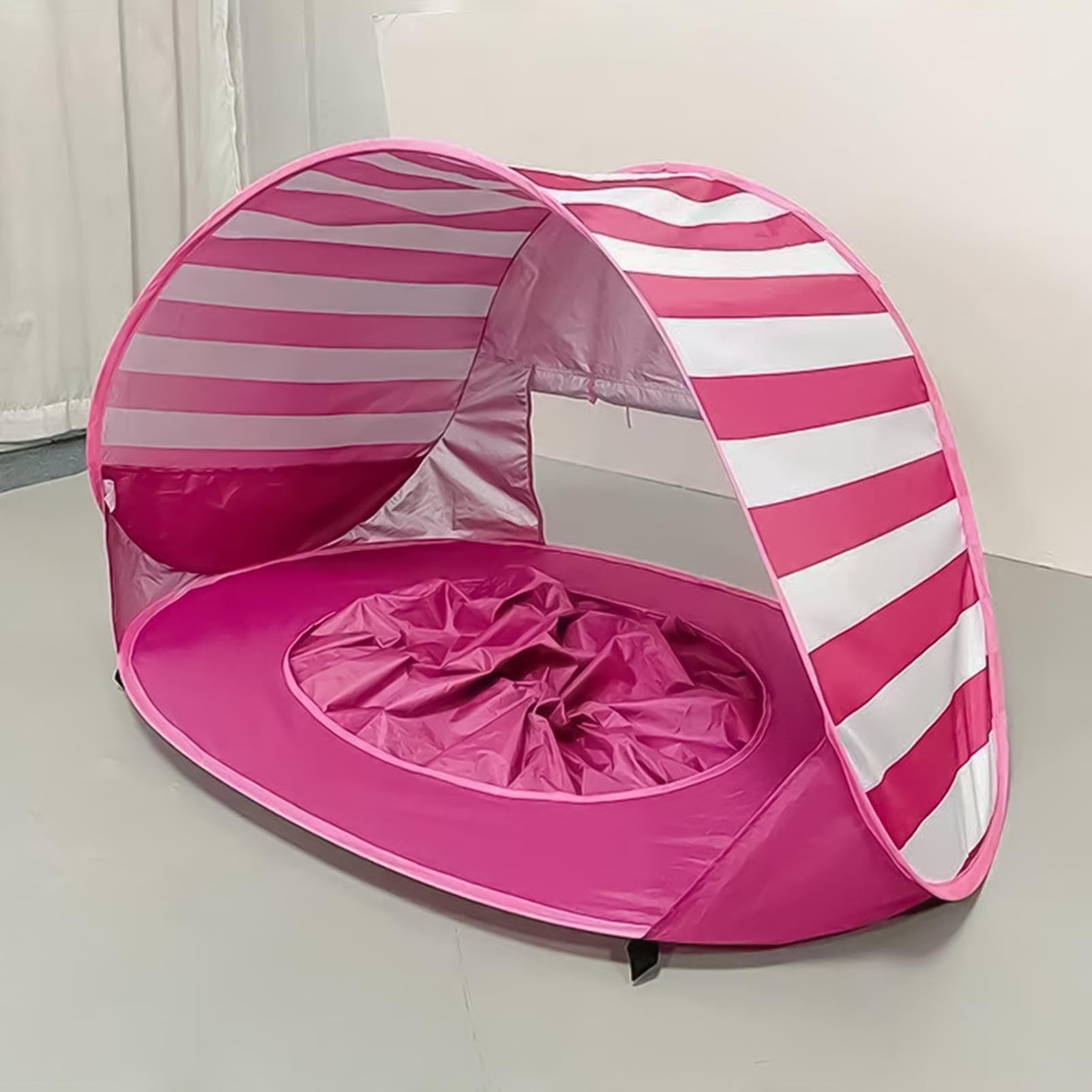 Tenda da spiaggia per bambini | con custodia protettiva UV pieghevole portatile, tenda da spiaggia – per viaggi, campeggio, picnic, gite in giardino