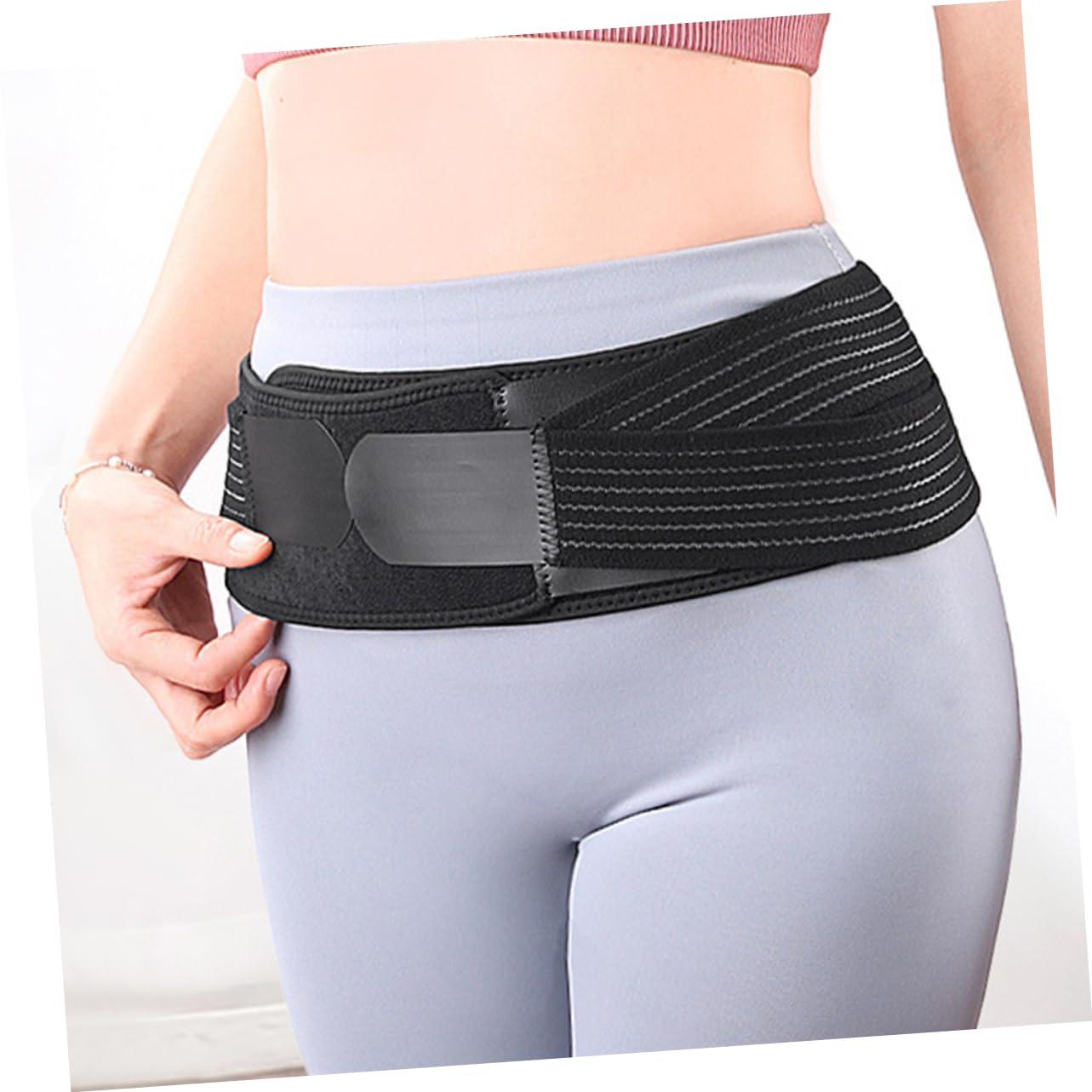 NOLITOY Portable Belly Brace Gym Belly Support Pelvic Alignment for Reliable Stability Support