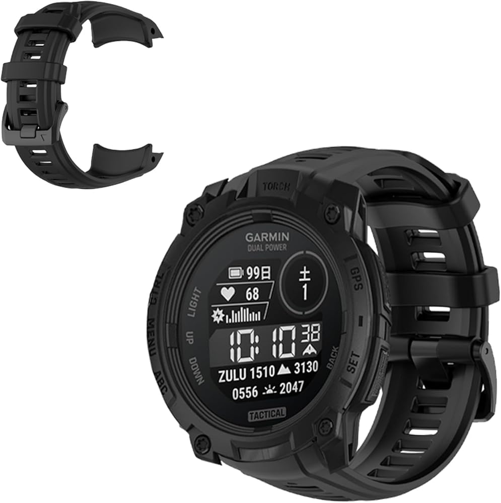 Amazon.co.jp: ガーミン(GARMIN) Instinct 3 Tactical Dual Power 50mm