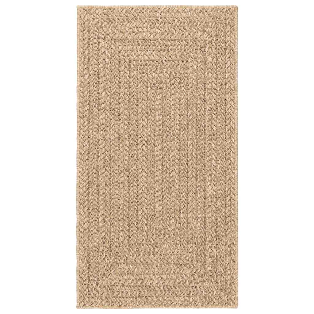 vidaXL Tapis 80x150 cm Aspect Jute intérieur et extérieur, Tapis d'extérieur, Tapis de Sol, Tapis d'intérieur, Tapis de Porte, Moquette, Tapis de Jute