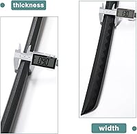 Vista 5 de Espada Katana - Hoja de polipropileno de alta dureza, para actuación y entrenamiento, incluye vaina para Aikido