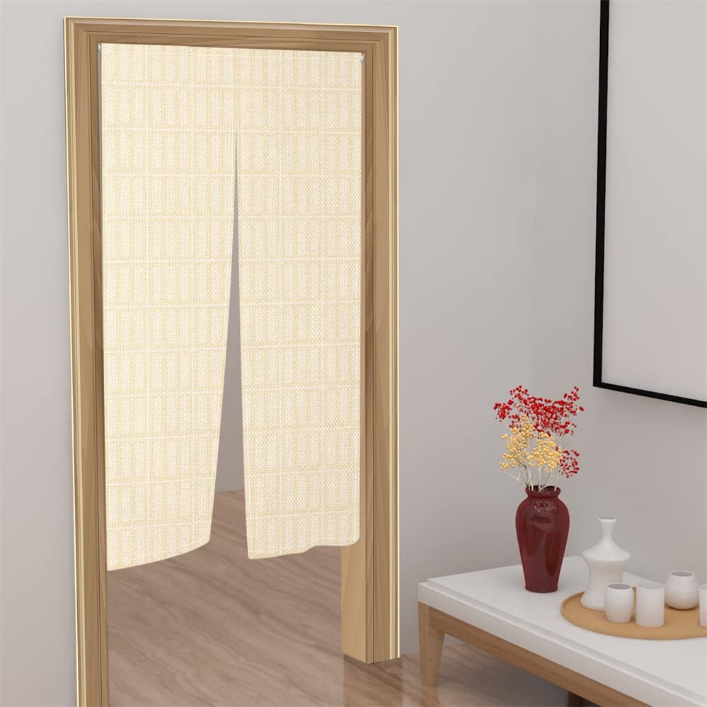 Leowefowa Noren Japanese Doorway Curtain Long Type Window Treatment Doorway Curtain Tapestry for...