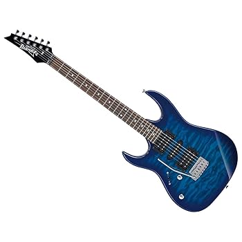 Amazon.com: Ibanez Gio GRX70QAL Left-Handed - Transparent