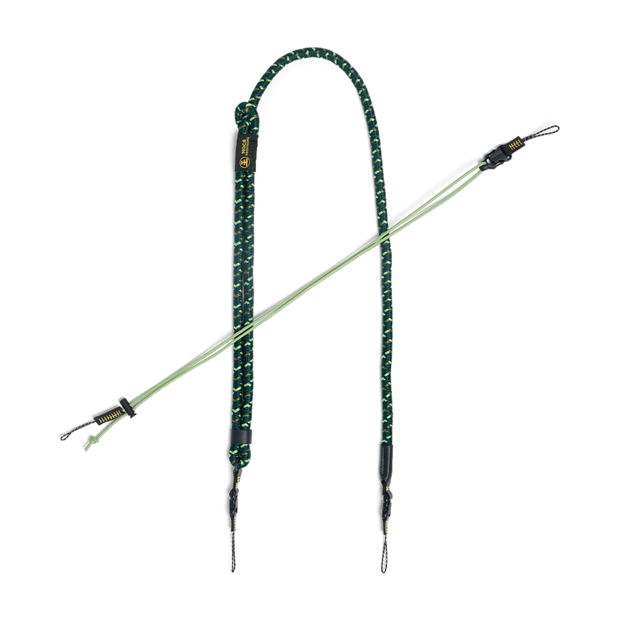Nocs Provisions NocLoc Approach Neck Strap for Binocular/Camera Carry Accessory for Active Hiking & Sightseeing - Backwoods Green