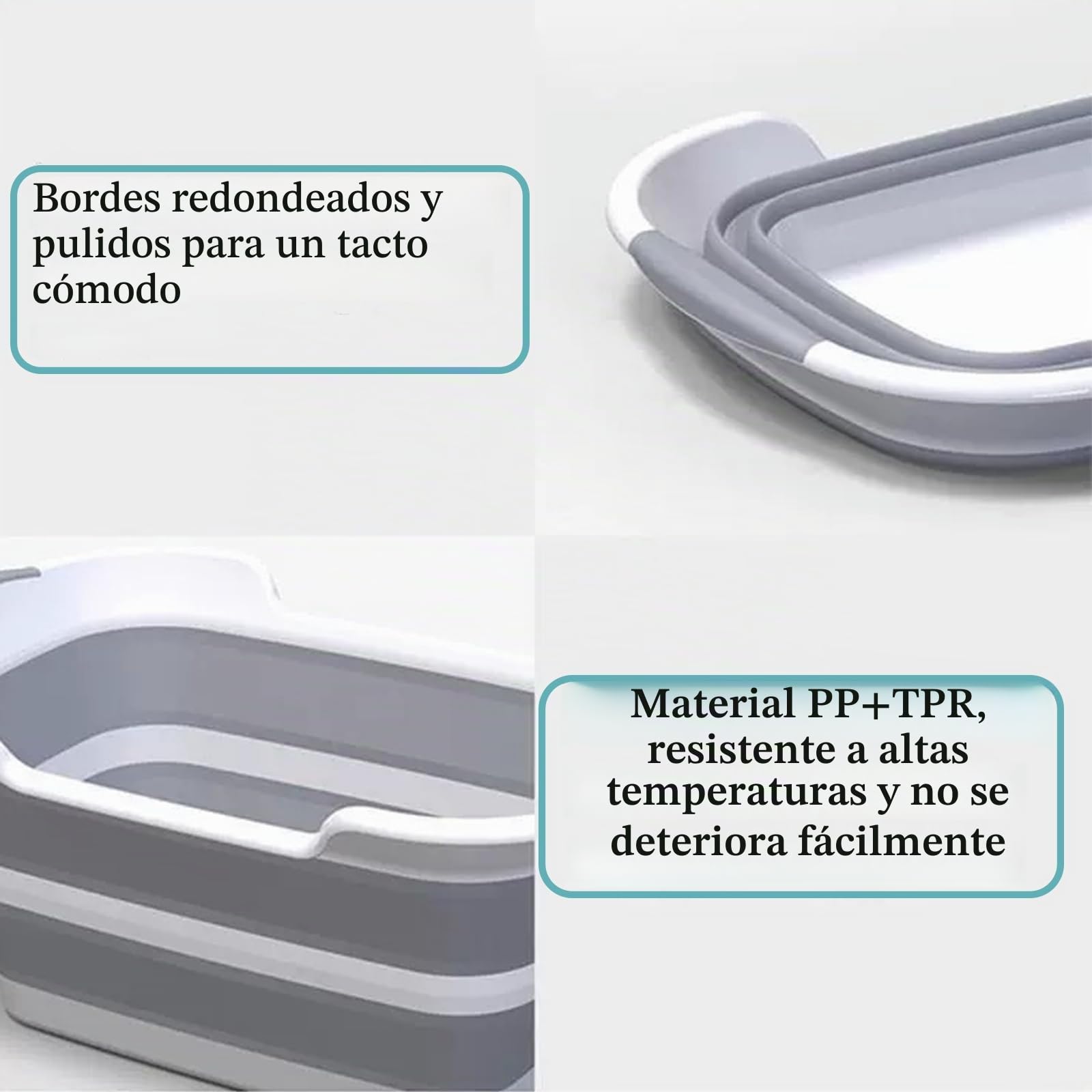 Bañera Plegable Multifuncional para Perros con Orificio de Drenaje,Tina Plegable Portátil para Mascotas,Bañera Plegable Perro, Interior, Exterior, para Perros y Gatos (60X40cm)