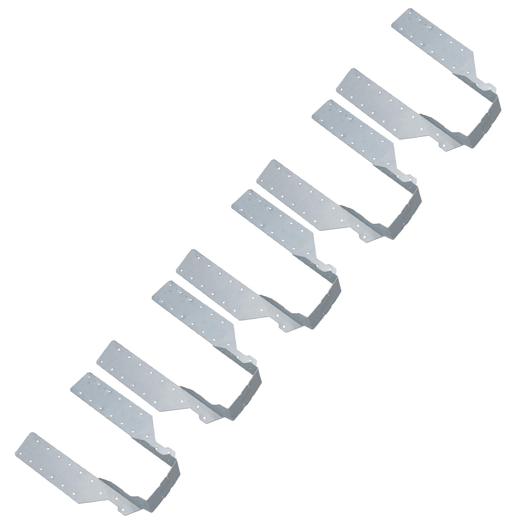 Light Duty Timber Wood Joist Hanger 75mm Galvanised Loft Beam Holder 5PK