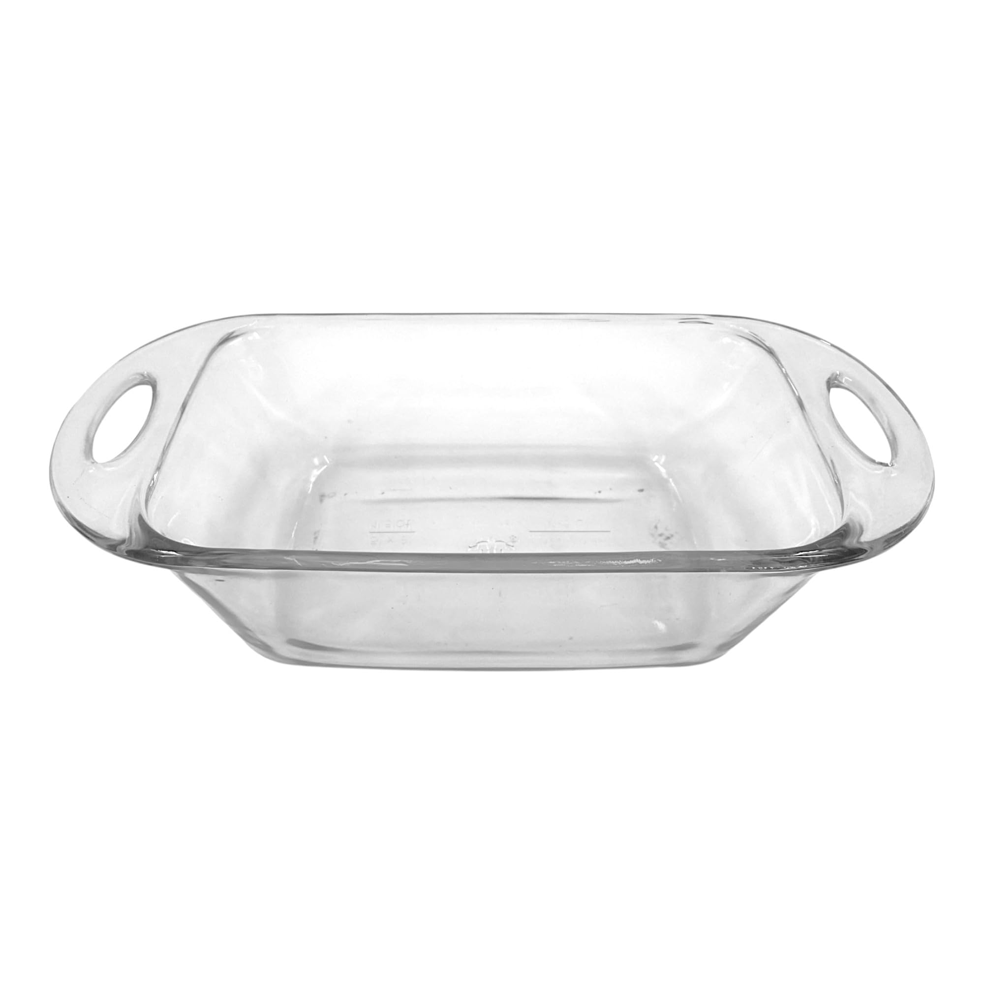 Anchor Hocking Auflaufform Glas 1,4L, Backform gehärtetes Kalk-Natron-Glas | Brotbackform, ofenfest, mikrowellengeeignet, spülmaschinenfest, recyclebar, Maße 28,7×14,5×7,6 cm, langlebiges Klarglas