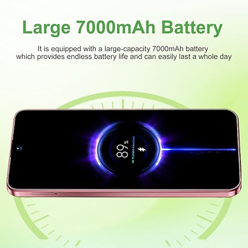 Miniatura 6 de Huness 17PROMA X - Teléfono celular desbloqueado, pantalla HD de 6.99 pulgadas, teléfono desbloqueado, batería Android 15 de 16+512 GB, 7000 mAh,