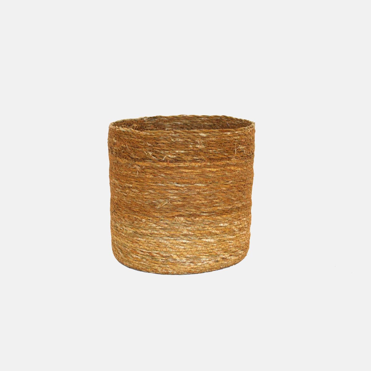 Charlies Natural Seagrass Round Storage Basket (Large)