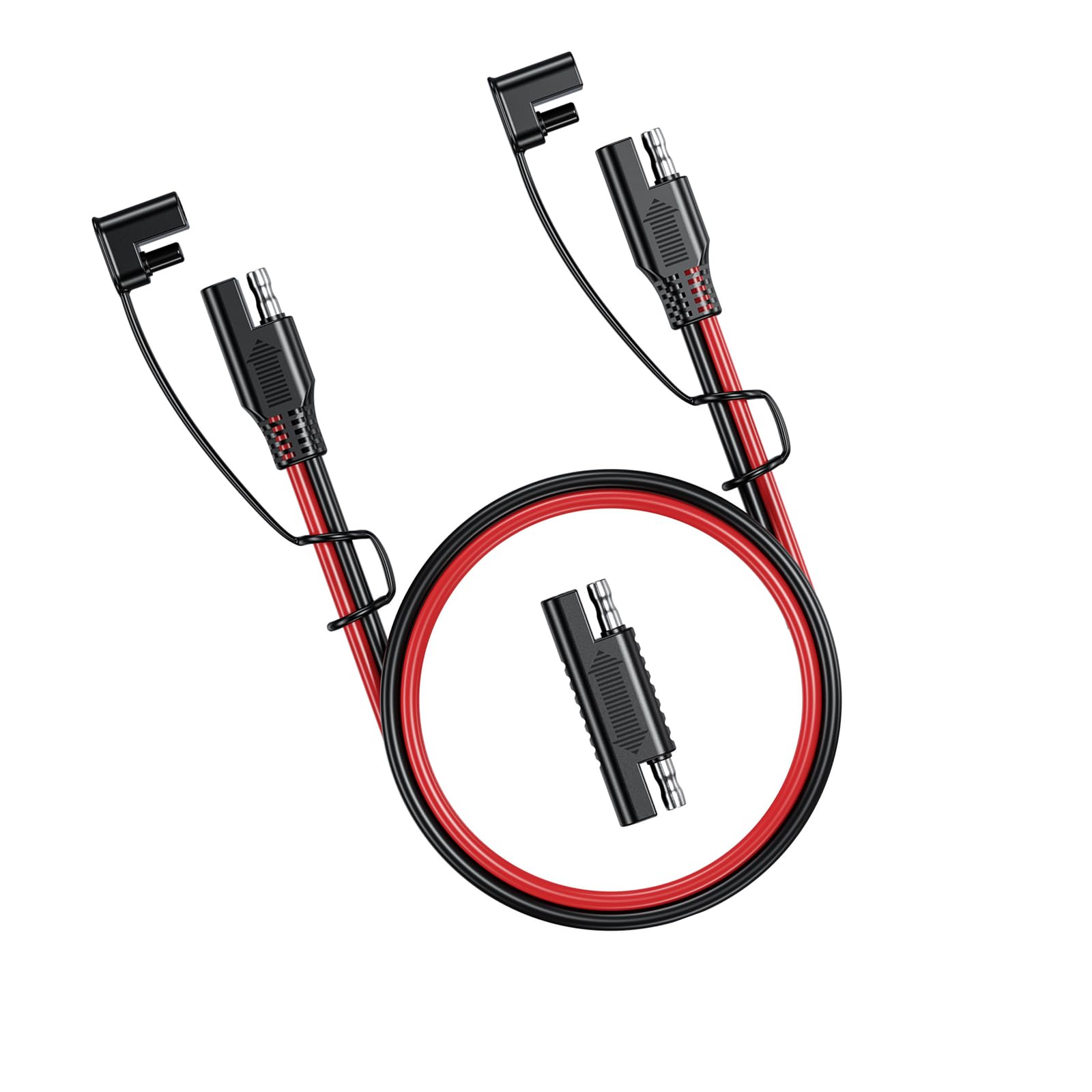 Battery Charging Cable Quickly Disconnects Extension Cable 16AWG Quick Connecting Harness Plug Wire Enduring Waterproof Solar Plug Cord Automotive Extension