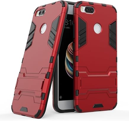 GOGME Funda para Xiaomi Mi 5X, Soporte Plegable Case, Rojo GOGME Funda para Xiaomi Mi 5X, Soporte Plegable Case, Rojo