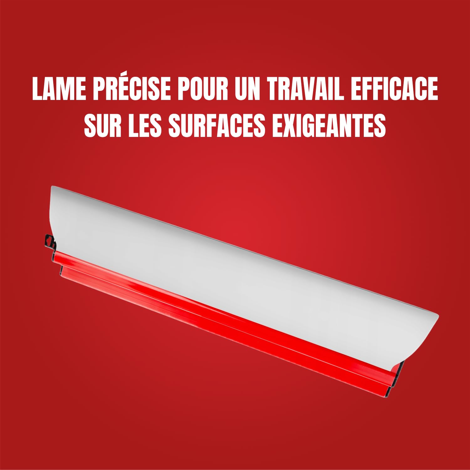 Delphi Spatule Enduit (40/60/80/100 cm) - Spatule 80 cm avec Lame en Acier Inoxydable 0,3 mm | Couteau à Enduire pour Lisser Murs et Plafonds | Pour Enduit, Plâtre, Peinture, Colle + 2 Éponges GRATIS