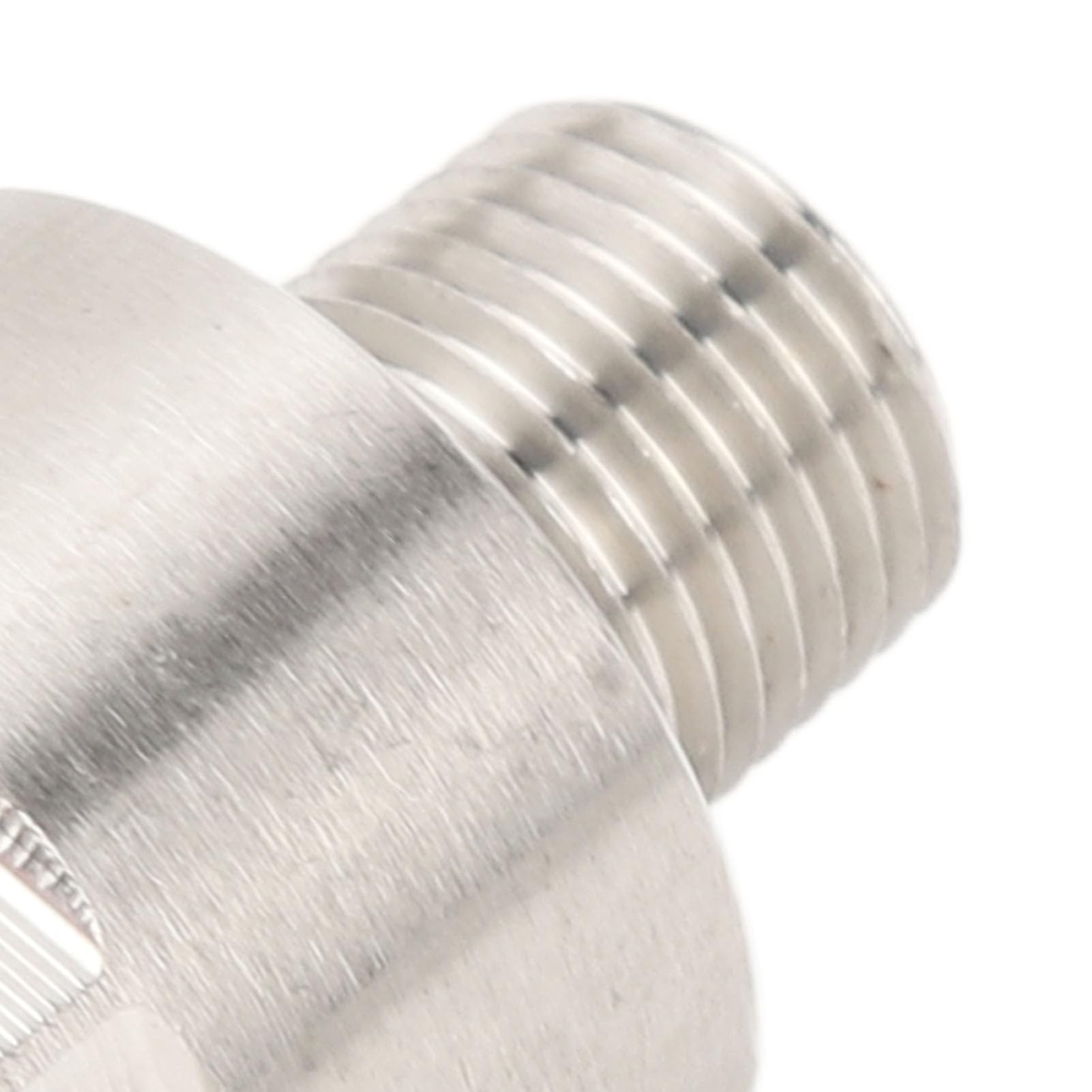 M10 x 1,0 adattatore per misuratore femmina, adattatore manometro olio NPT da 1/8 pollici maschio a M10 x 1,0 femmina per olio carburante pressione acqua misuratore di temperatura da rimuovere