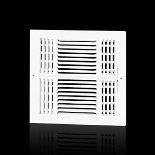 10x10 Ceiling Vent Cover for Wall 10"Wx10"H Duct Opening,Ceiling Register