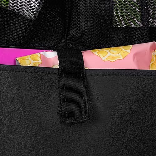 Miniatura 5 de SANMITTI Organizador de asiento trasero de automóvil, con soporte para tablet, piel sintética, protectores de respaldo de asiento de automóvil,