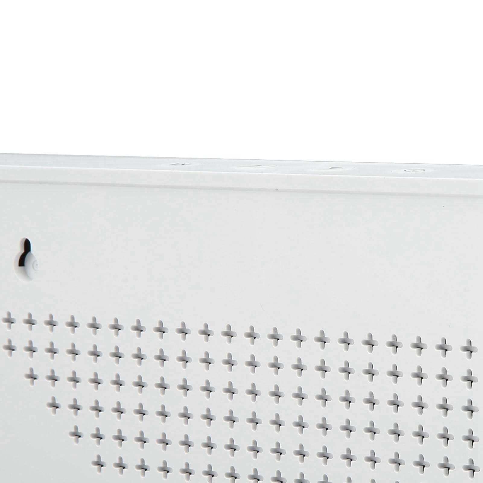 Aramox Medidor de Decibelios Montado en la Pared, Medidor de Nivel de Sonido ABS con Pantalla LED de 11 Pulgadas, 30 a 130 DBA WiFi App Monitor de Tiempo de Humedad y Temperatura para Aula, Estudio,