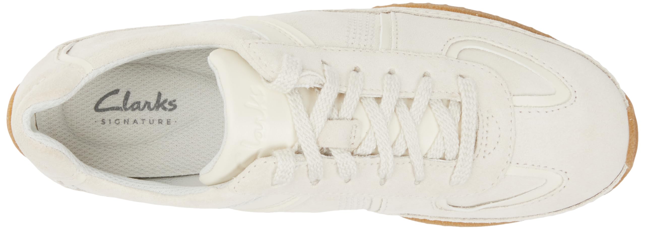 Clarks Premium Meridor LO para Mujer, Color Blanco Roto Combi, 4 UK, Blanco Roto Combi, 37 EU