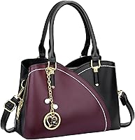 Vista 10 de KKXIU Monederos y bolsos de mano con triple compartimento para mujer, bolso de mano con asa superior 5-verde
