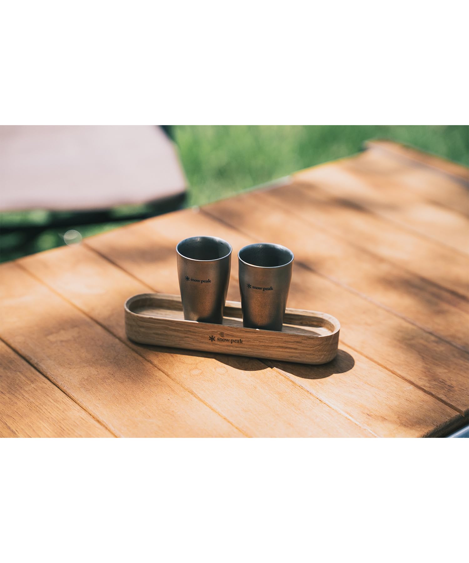 Snow Peak Titanium Shot Glass, Duo FES-410, Shot Glass, 2 Pieces