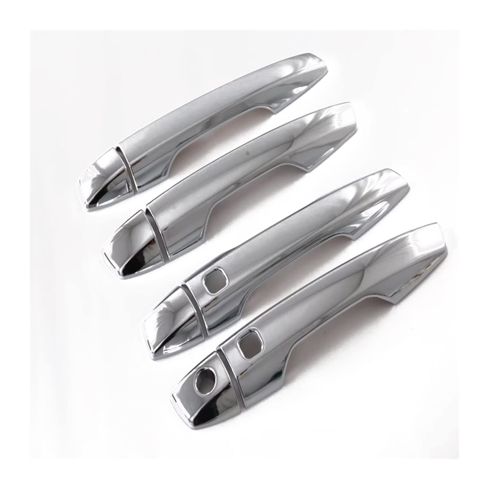 YTdhfDGJ RHD for Mitsubishi for Outlander 2022 2023 ABS Car External Door Handle Bowl Catch Cover Protection Trim (with Holes 2)