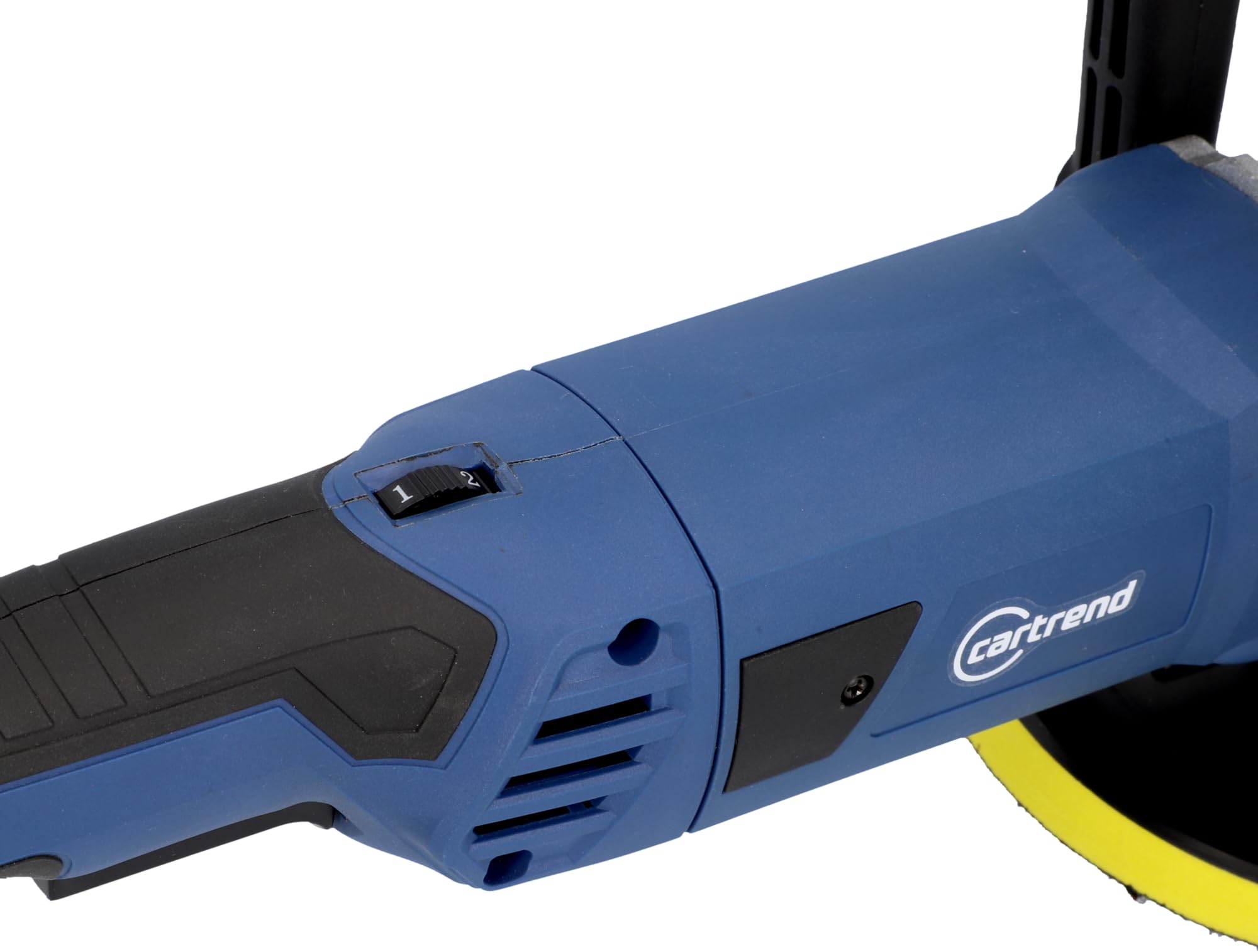 cartrend Pulidora profesional potente de 1200 W, pulidora para coche, barco o moto, color azul