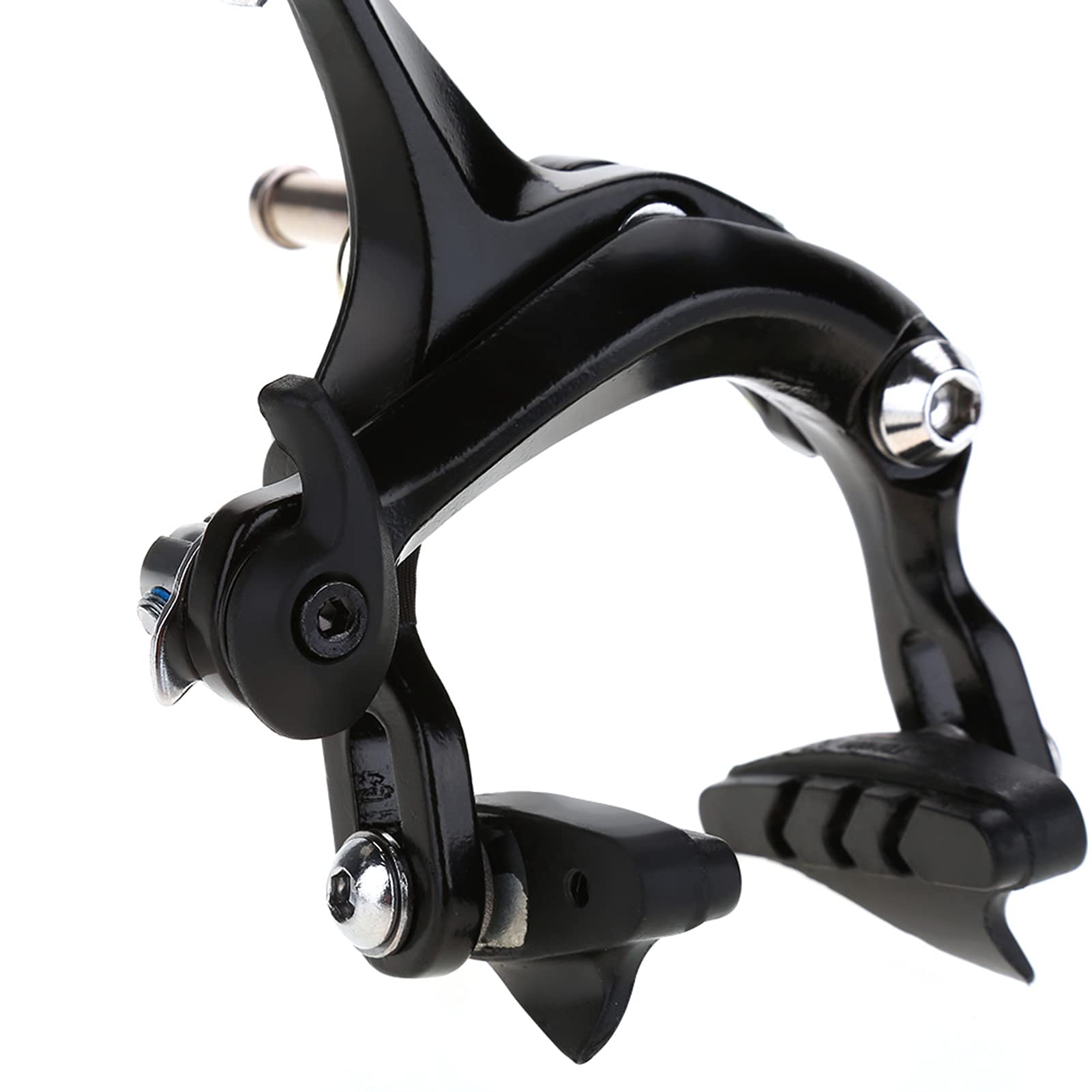 Forma de V 1 par de Pinzas de Freno mecánicas de Doble pivote, Juego de Frenos, Juego de Frenos en V para Bicicletas de Carretera, Mantenimiento de Bicicletas