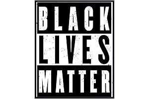 Black Lives Matter Wall Art Poster: Celebrate African American Pride