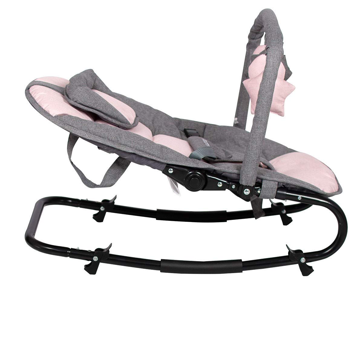 Little World Transat Starwing Gris - Rose