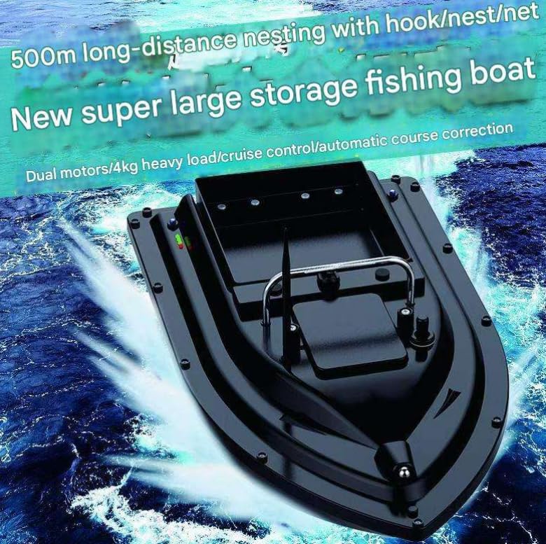 D16 przynęta o wysokiej wydajności RCFishingBaitBoat 500 mRange FishFinder RemoteControl Łódź rybacka