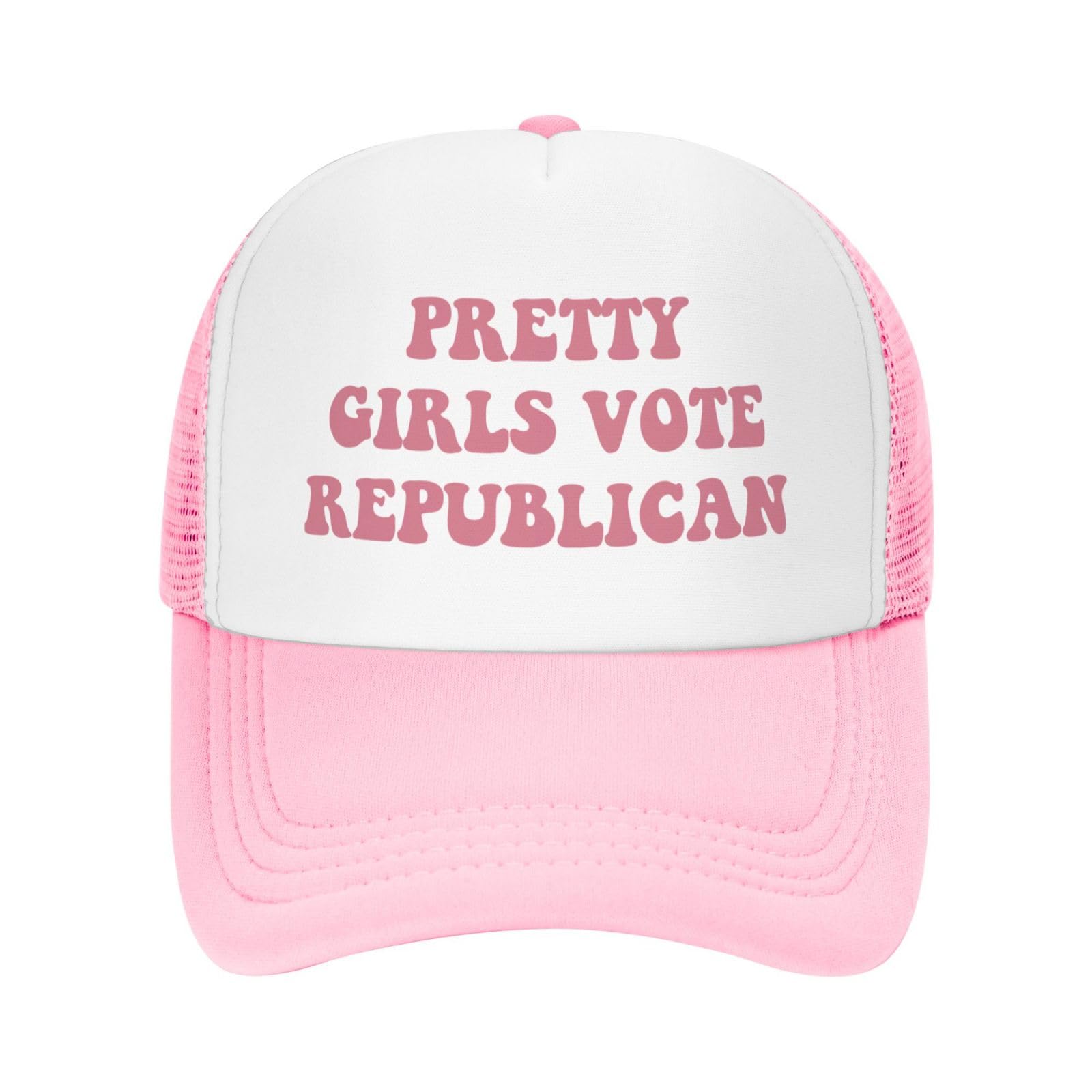 Put It On My Boyfriends Tab Trucker Hats for Women Pink Men Humor Gift Pink Hats for Men