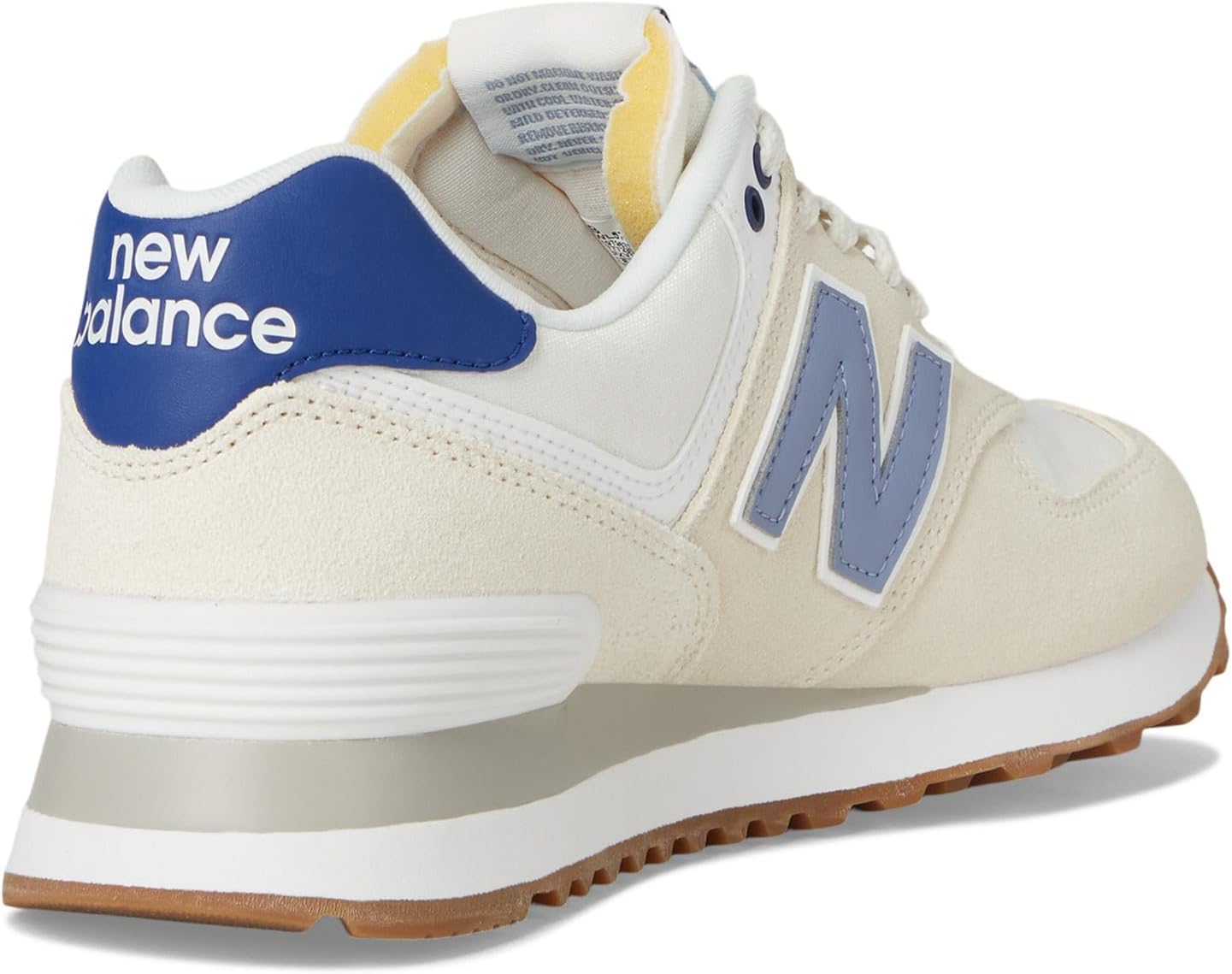 New Balance Women's 574 V2 Spring Sneaker, Linen/Indigo, 11.5 M - Image 5