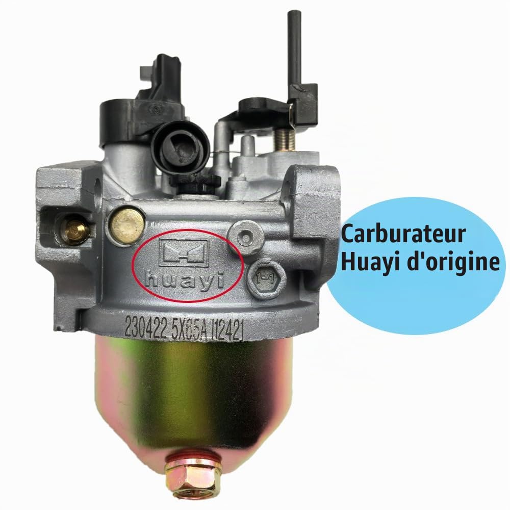 Huayi Carburateur de rechange compatible avec tondeuse Craftsman M270 modèle CMXGMAM1125504 12AGA2MP793